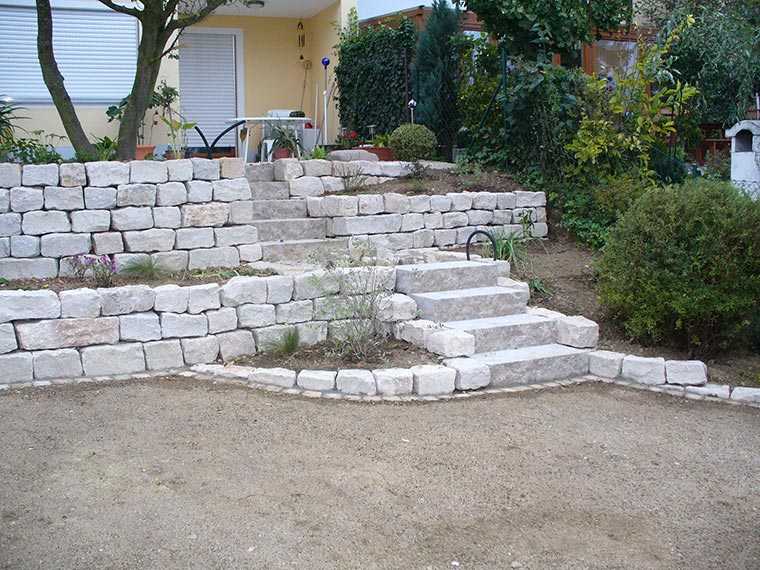 Naturstein für die Gartengestaltung