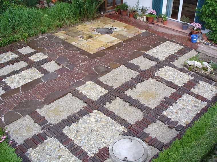 Verschiedene Natursteine