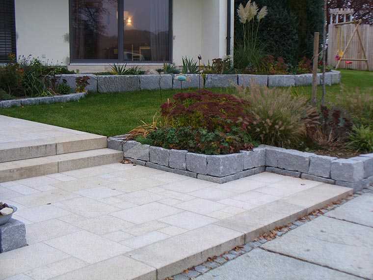 Verschiedene Natursteine