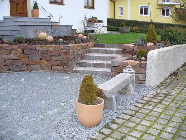 Verschiedene Natursteine