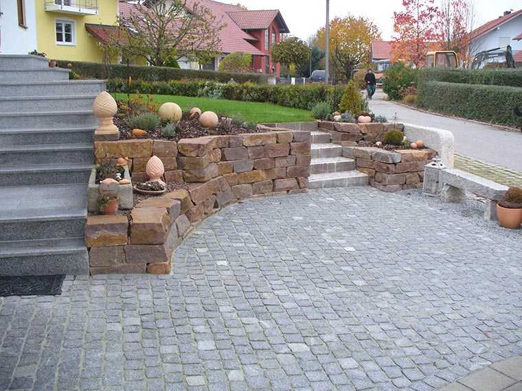 Verschiedene Natursteine